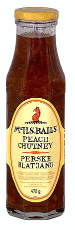 Mrs. Balls Chutney Peach 470g